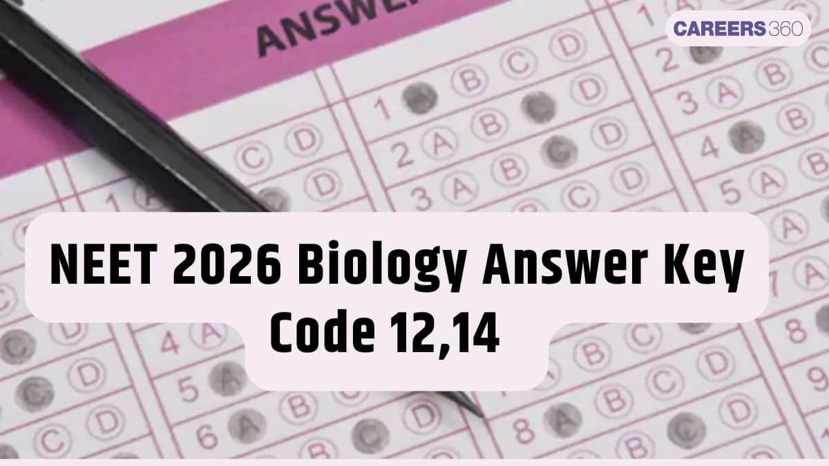 NEET 2026 Biology Answer Key Code 12, 14 - PDF Download Links Here